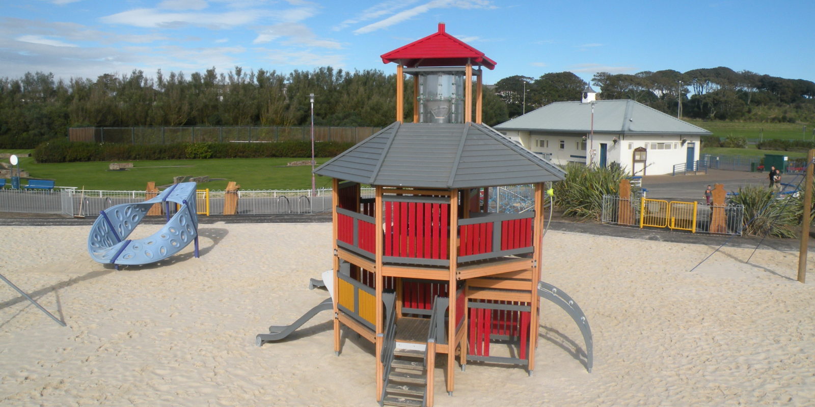 Climbing Frame in Arbroath Playground