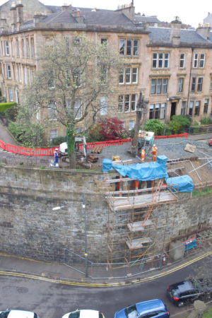 The 60 Steps Retaining Wall