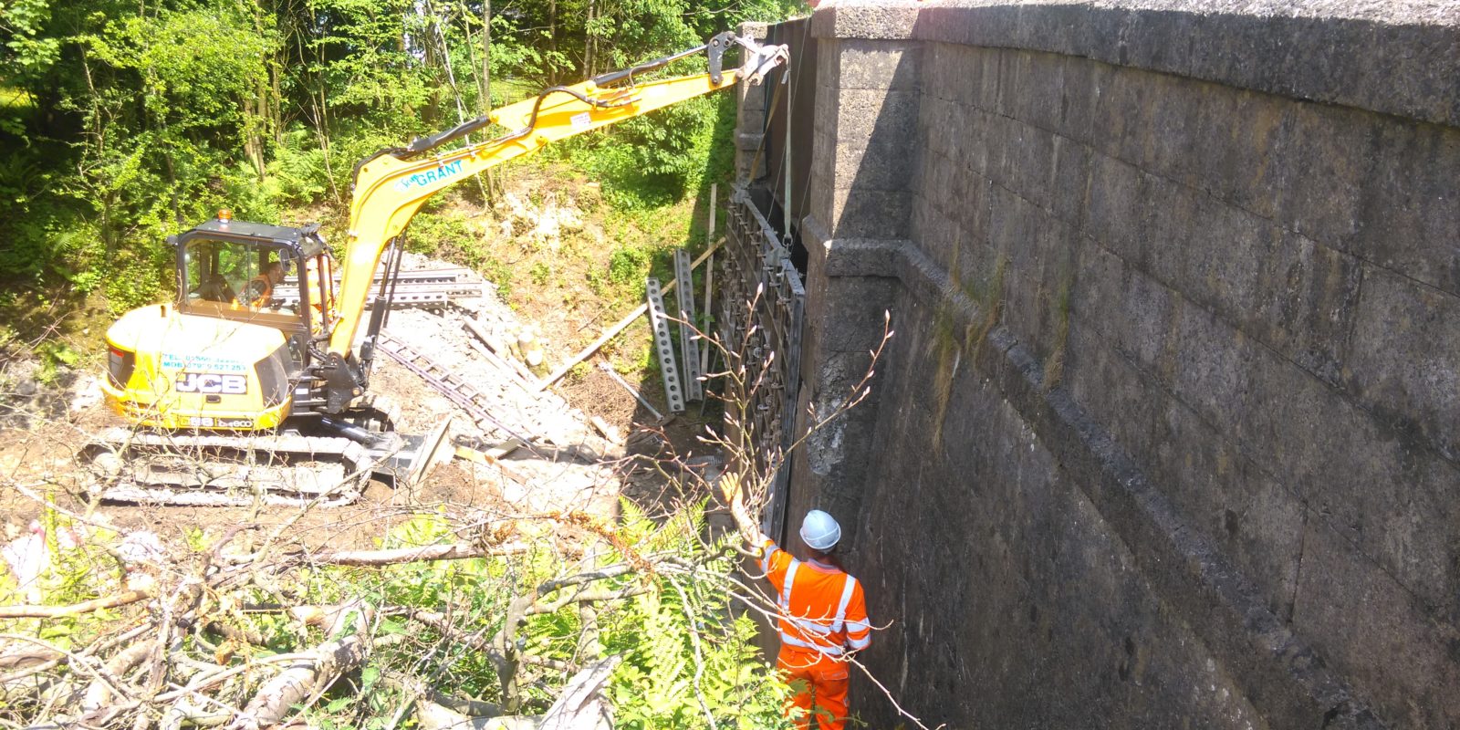 Infill of Redundant Rail Bridge at Drumbuie