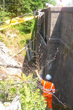 Infill of Redundant Rail Bridge at Drumbuie