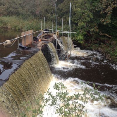 Sevenacres Weir Barrier to Fish Migration