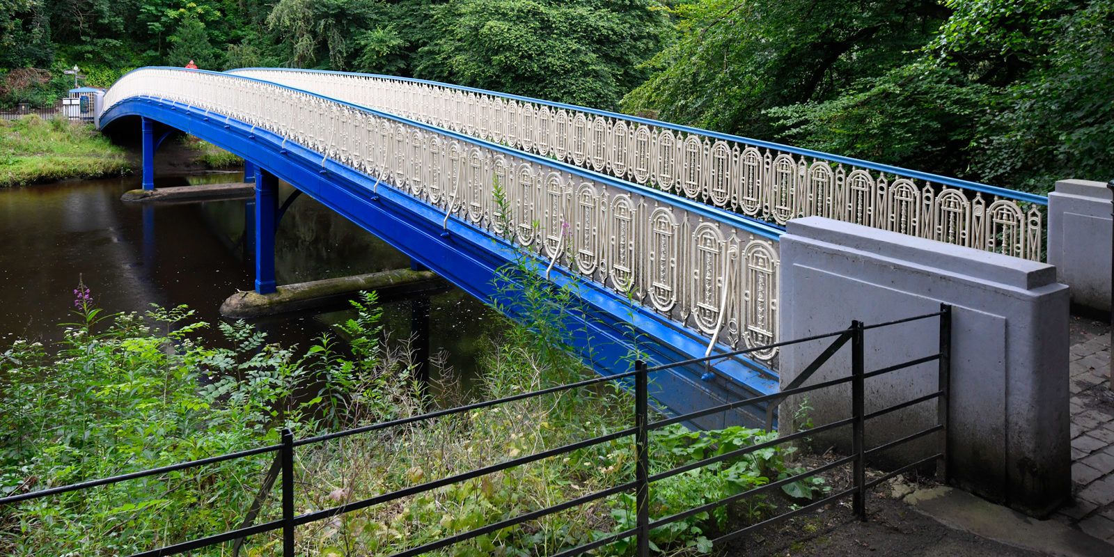 Class B listed Humpback Footbridge Restoration in Glasgow