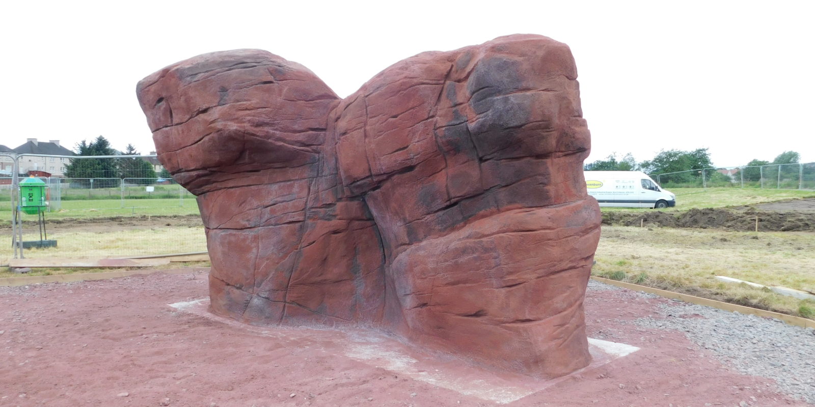 Climbing Boulder at Stanrig Park
