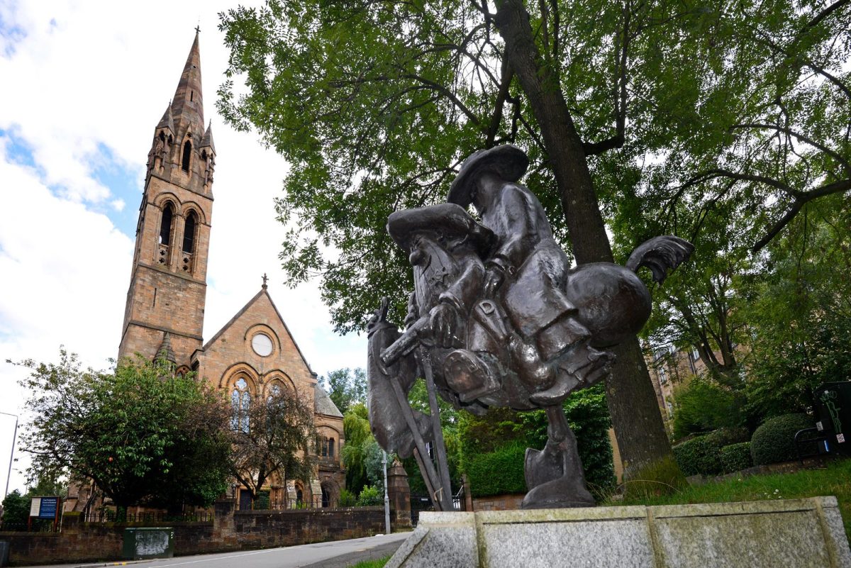 Fully Restored Lobey Dosser Statue