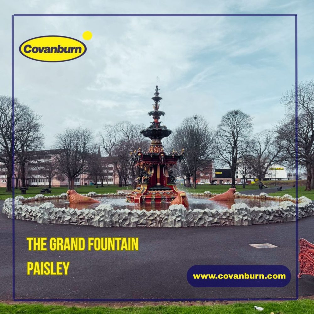 The Grand Fountain in Fountain Gardens, Paisley