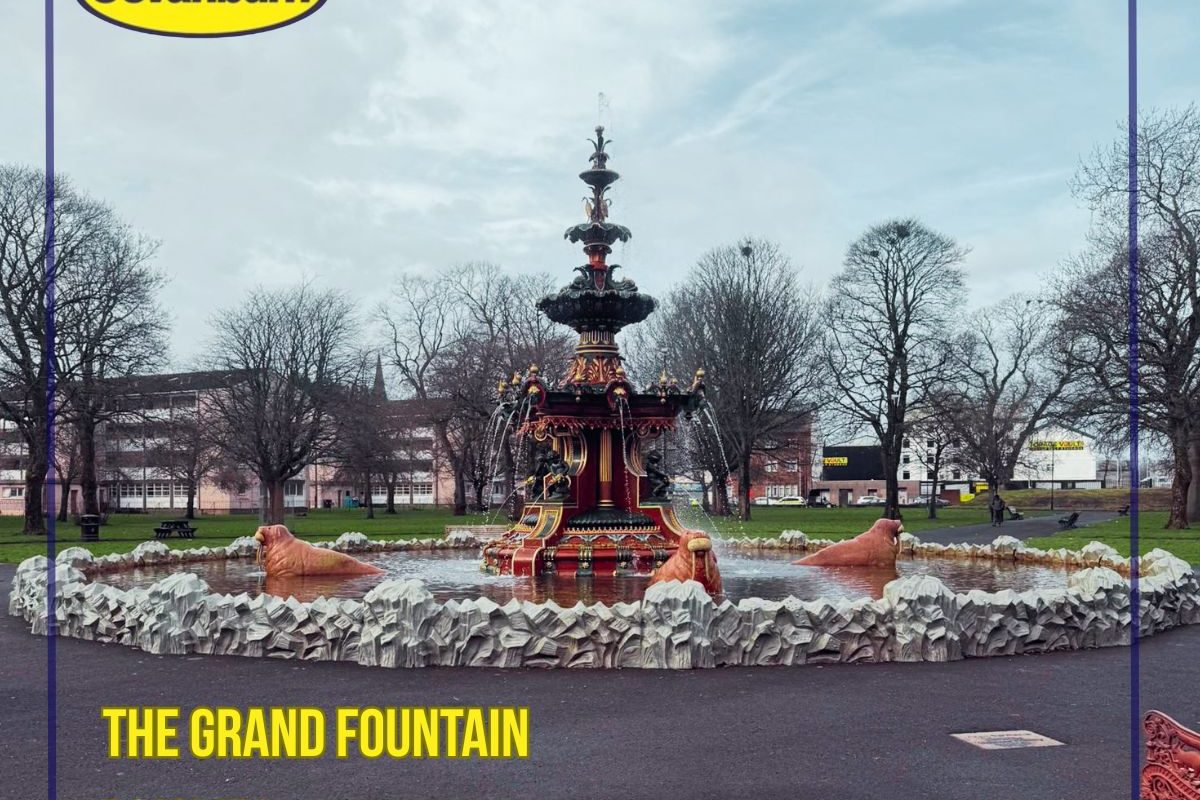 Turning the Grand Fountain back on in Paisley